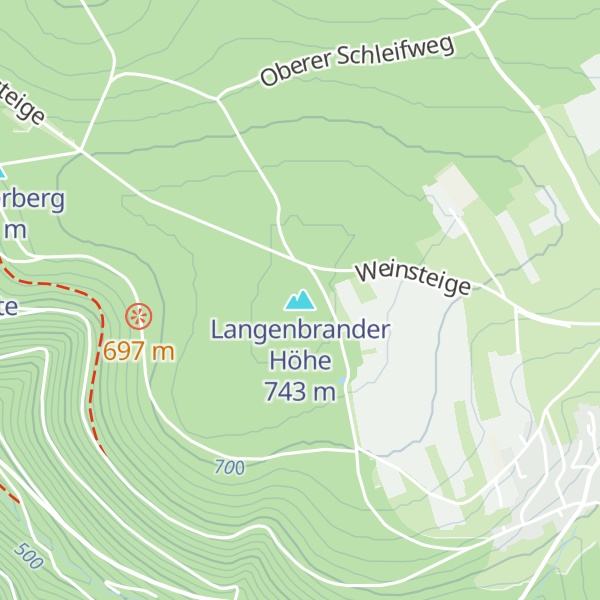 Map of Langenbrander Höhe