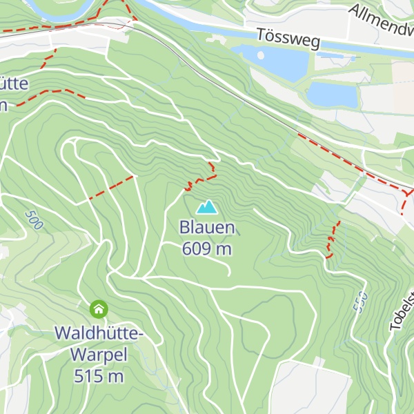 Map of Blauen