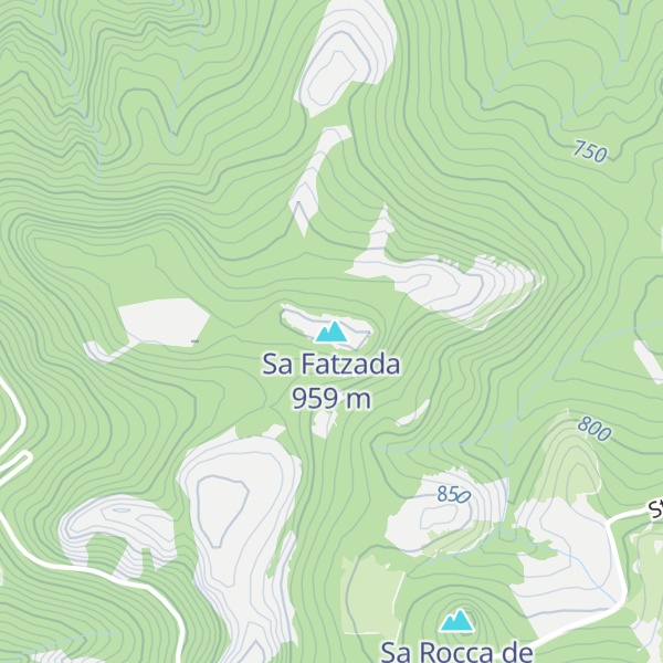 Map of Sa Fatzada