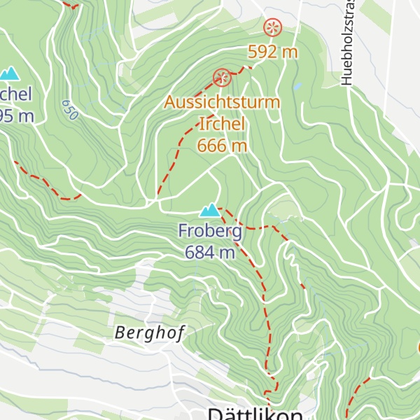Map of Froberg