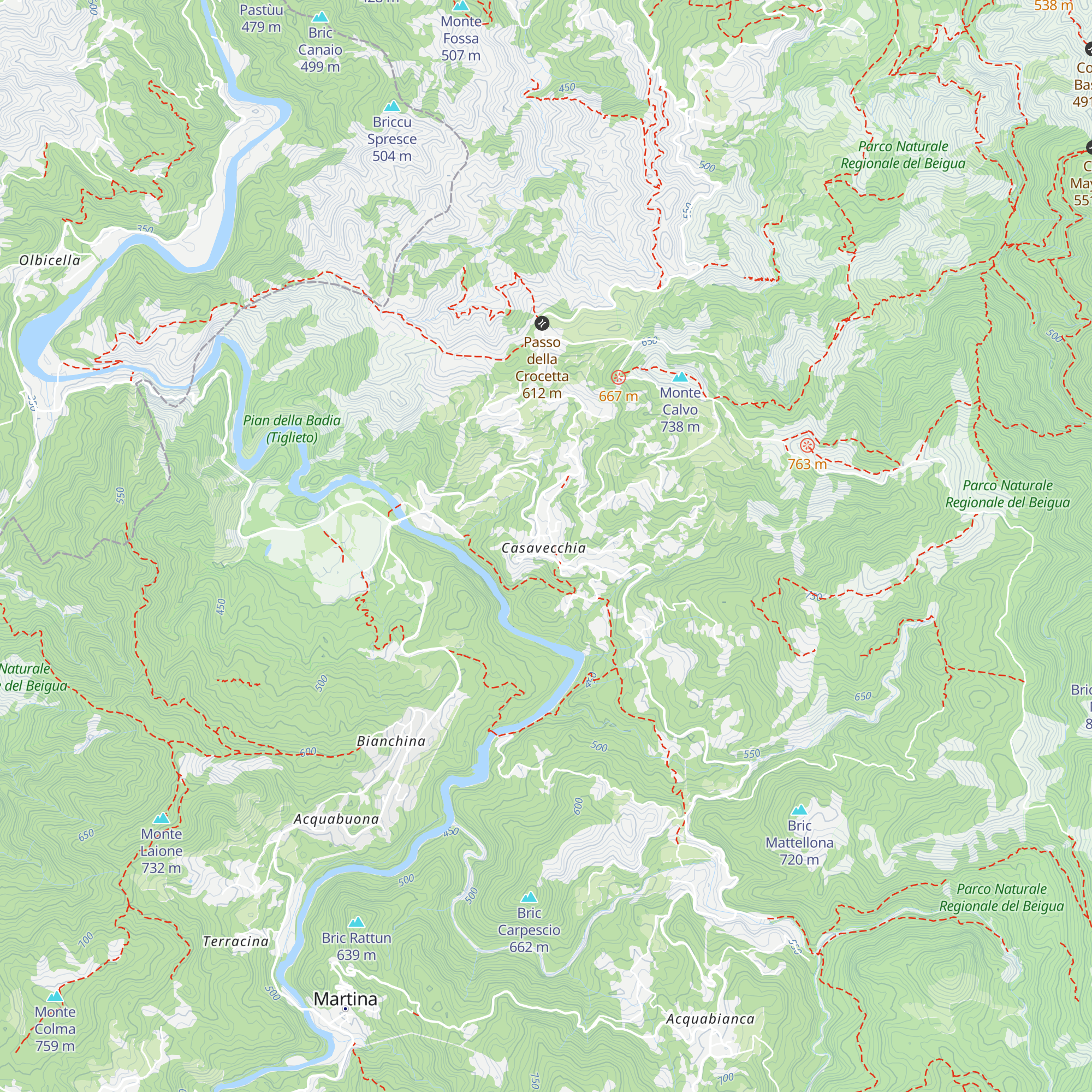 Punto Informativo Banilla map