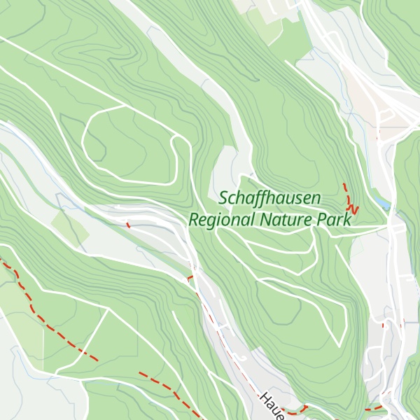 Map of Blockhütte Birch 1975