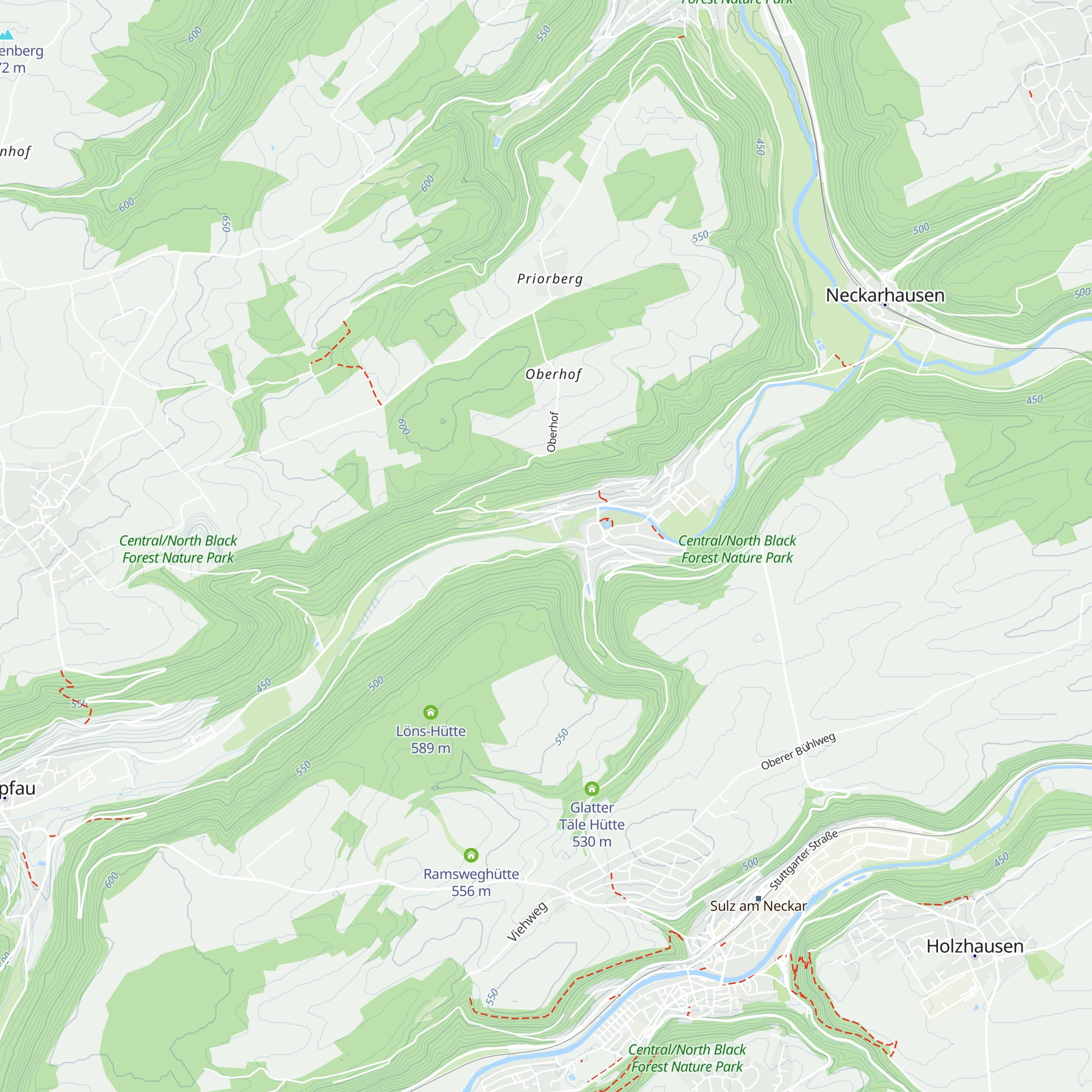 Fischerhütte map