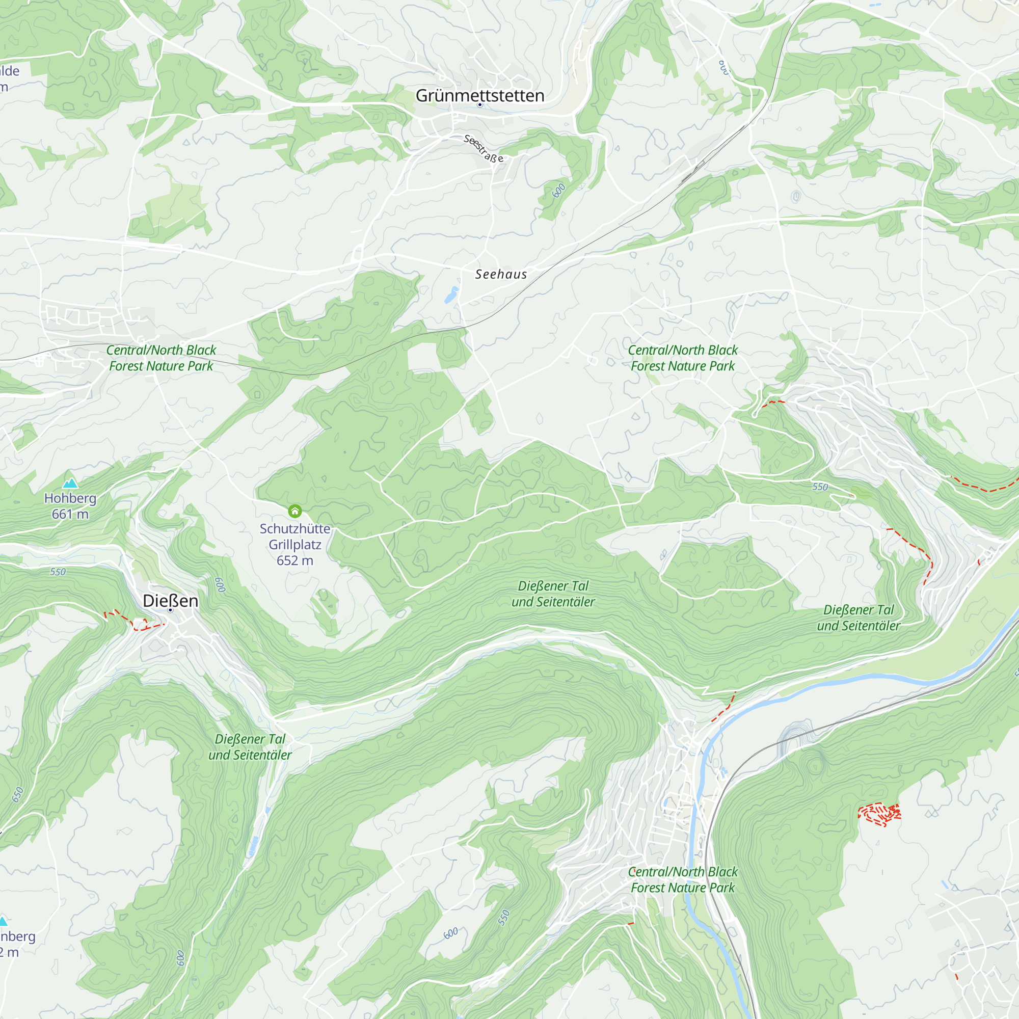 Geißbühlhütte map