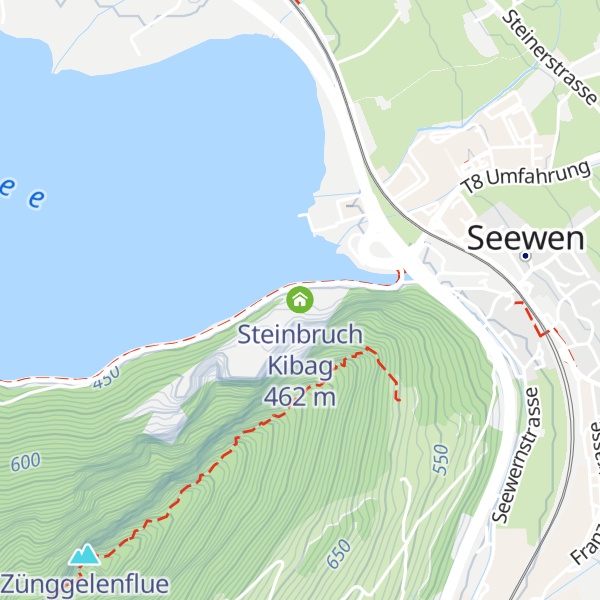 Map of Steinbruch Kibag