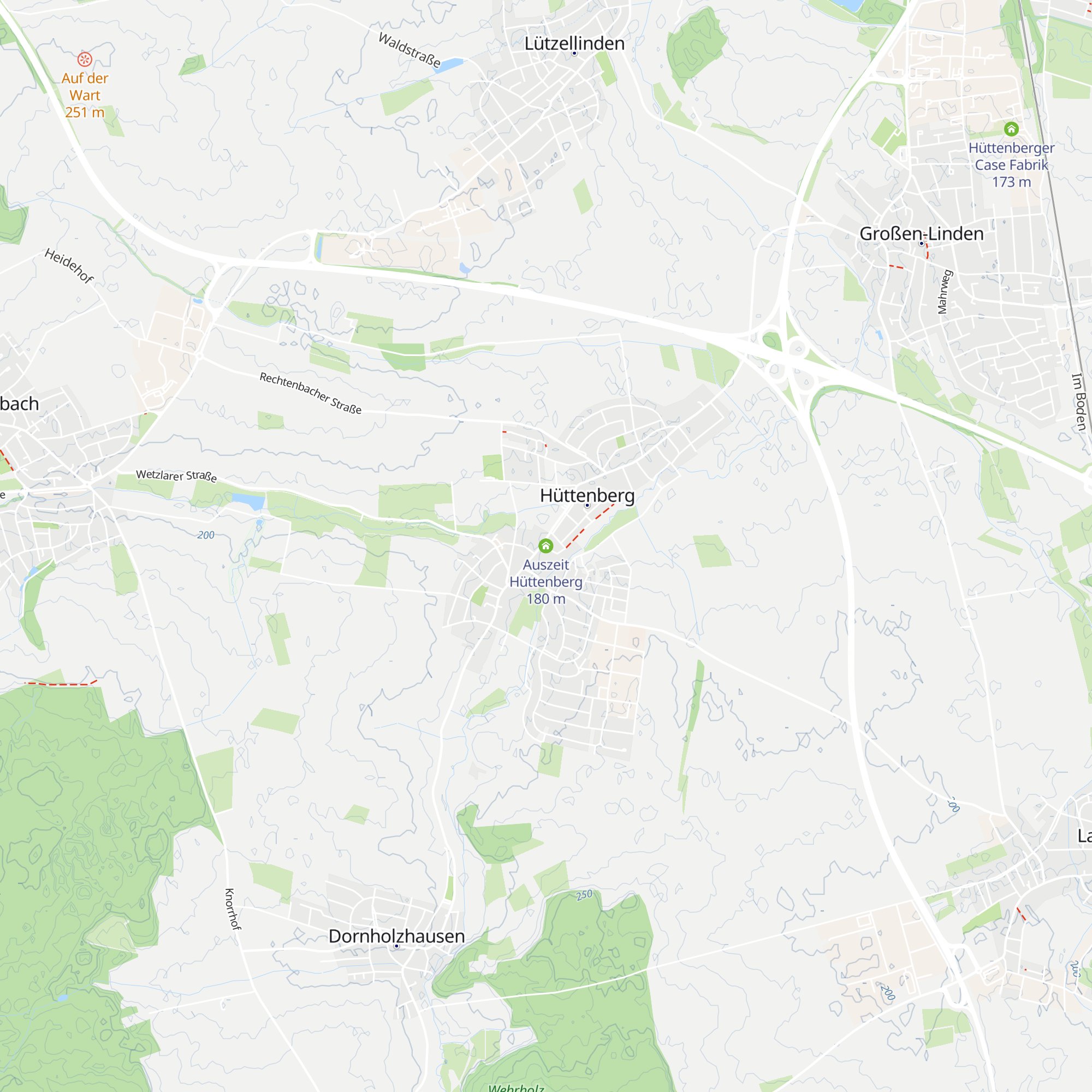 Auszeit Hüttenberg map