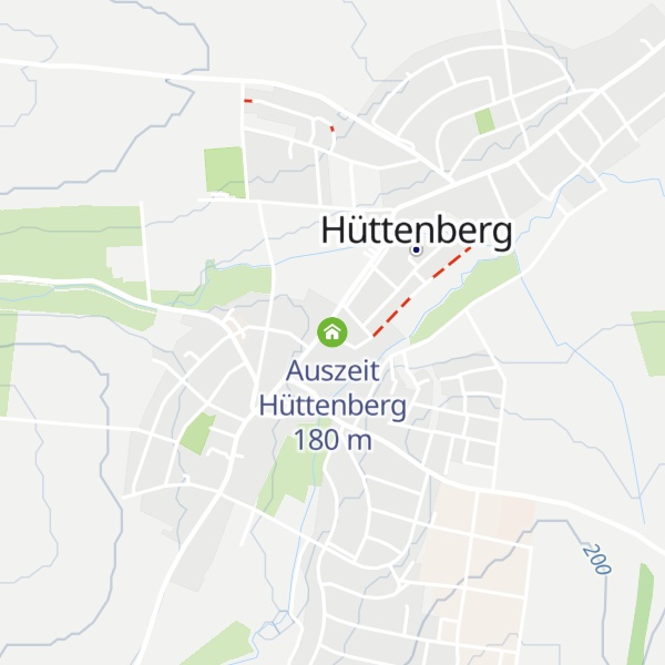 Map of Auszeit Hüttenberg