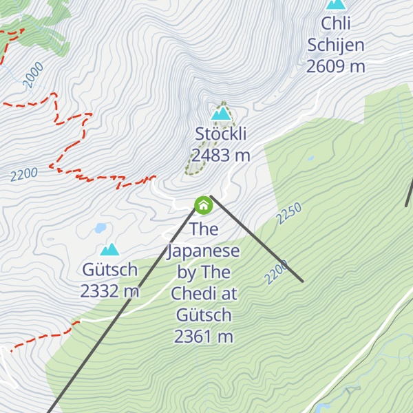 Map of GÜTSCH by Markus Neff