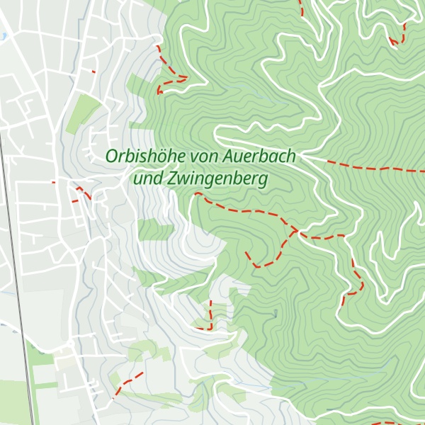 Map of An der Glashütte