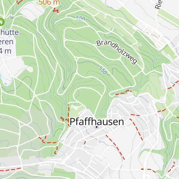 Map of Waldhütte Lohholz