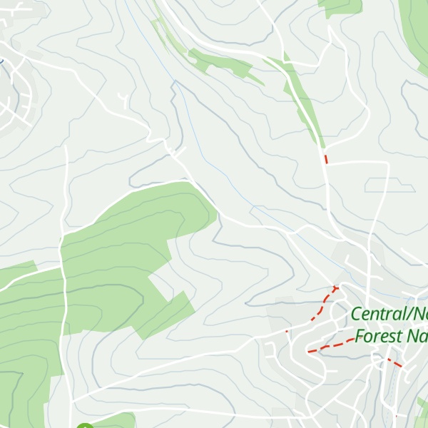 Map of Waldschutzhütte an der Wassertretanlage