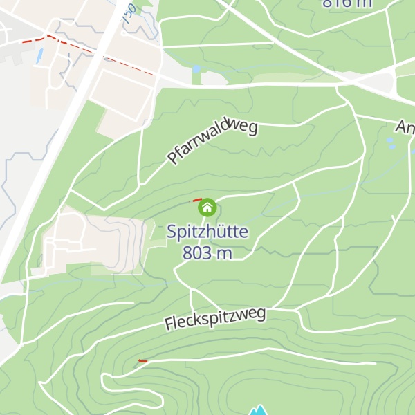 Map of Spitzhütte