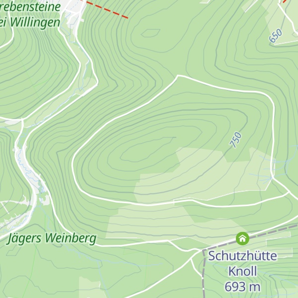Map of Hohe Pön