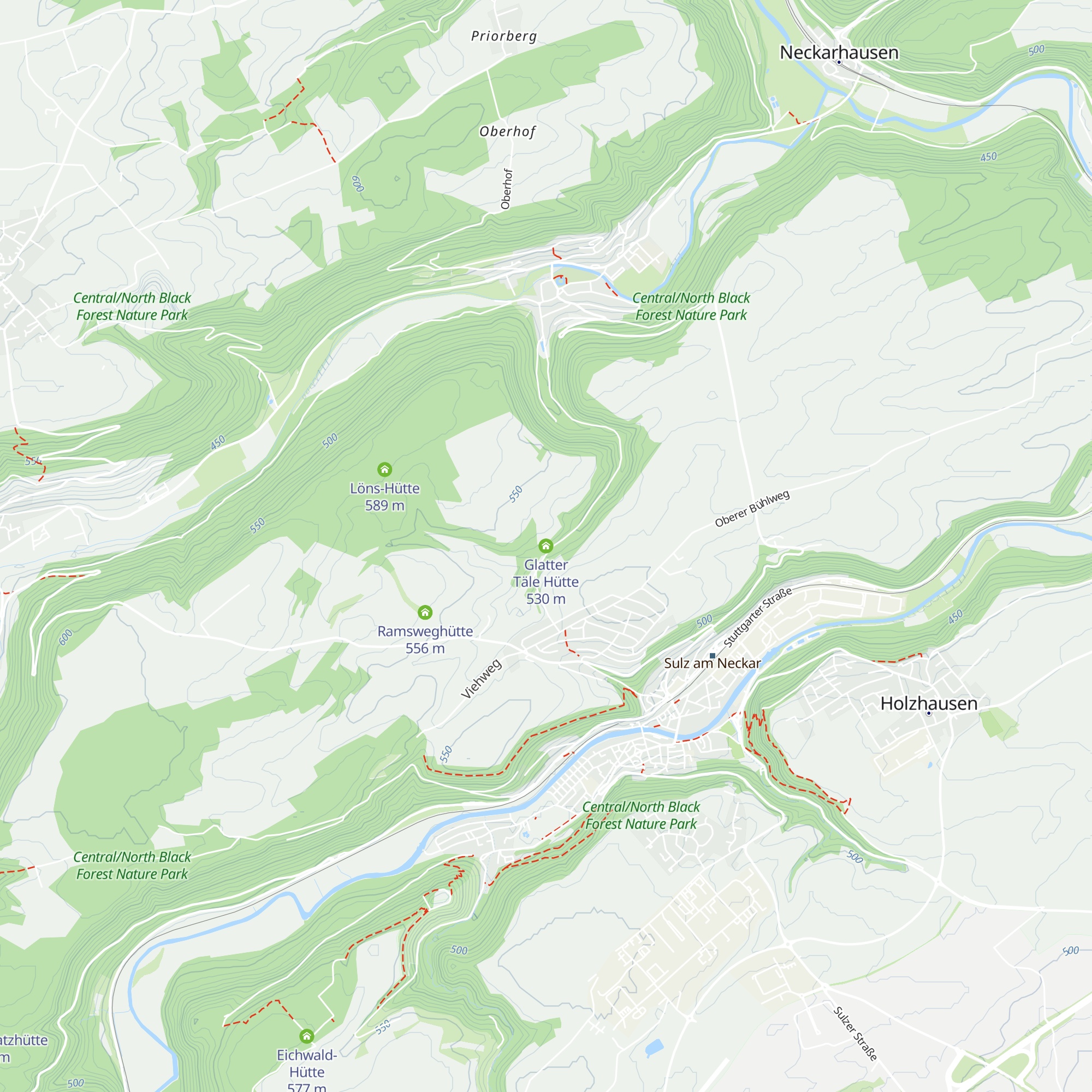 Glatter Täle Hütte map