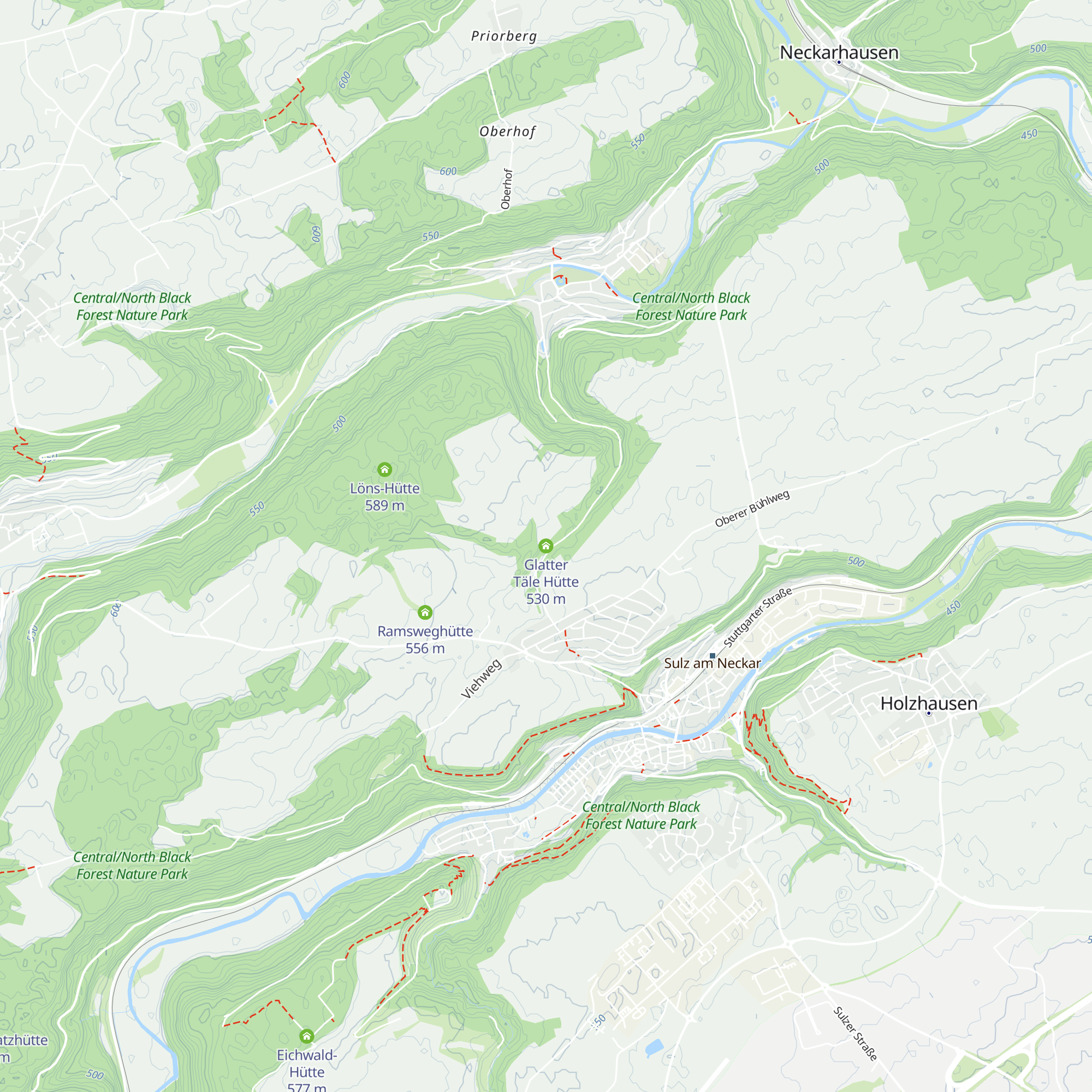 Glatter Täle Hütte map