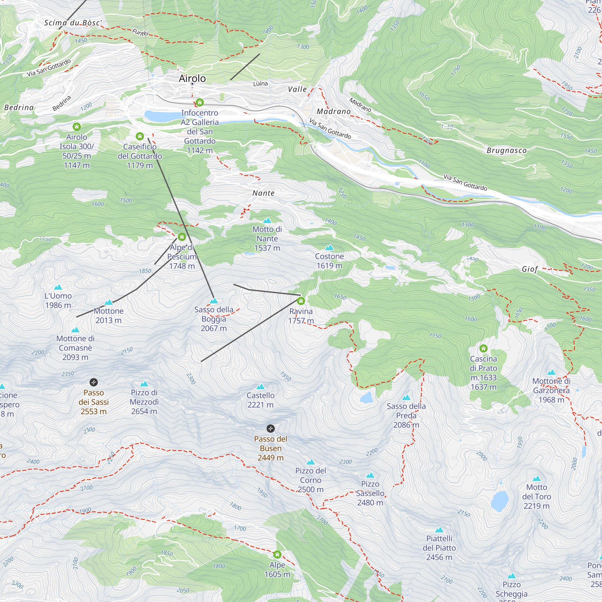 Ravina map