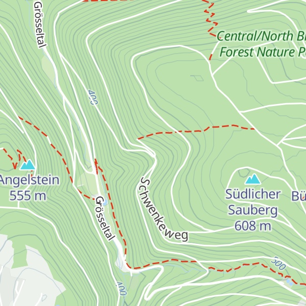 Map of Eichberghütte