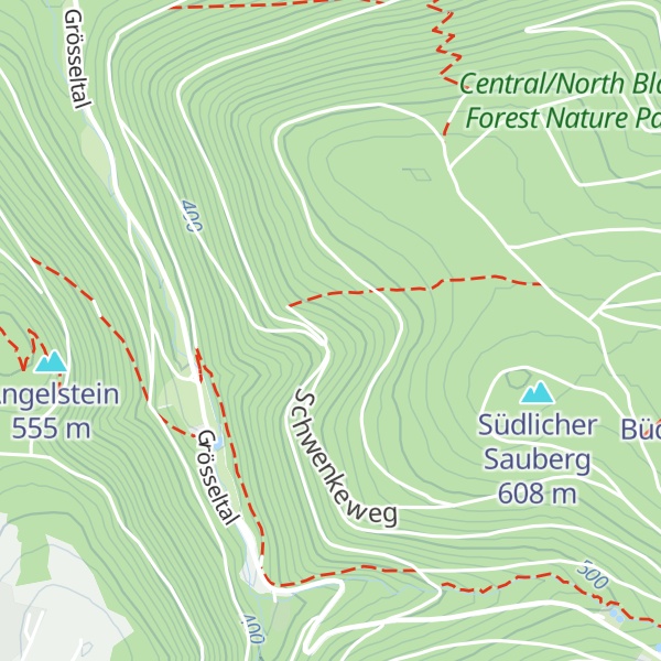 Map of Jägerhütte