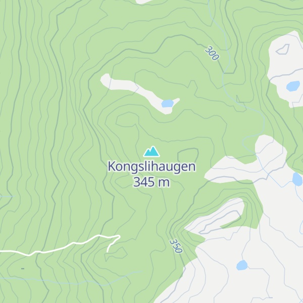Map of Kongslihaugen