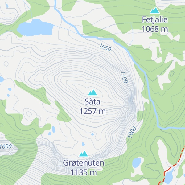 Map of Såta