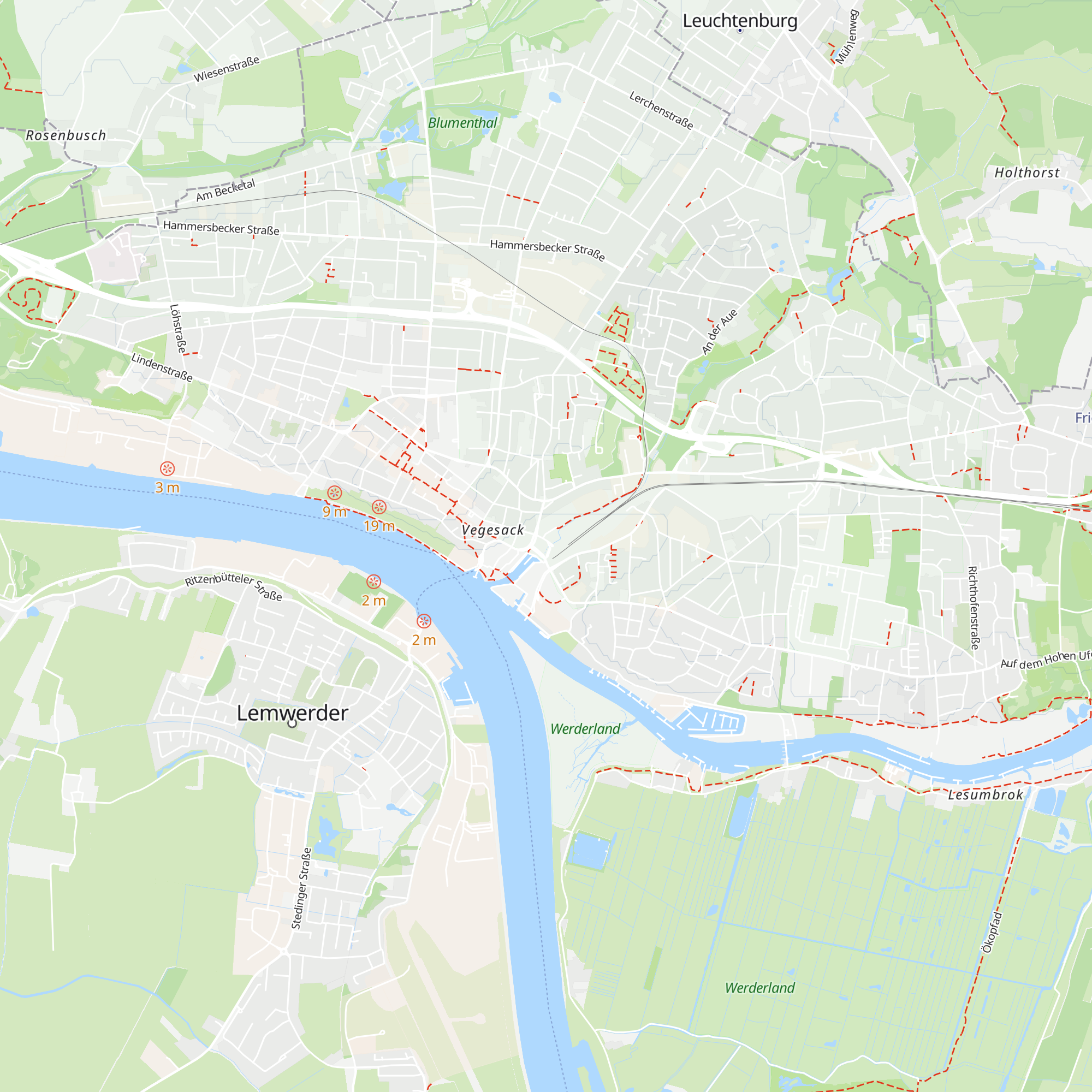 BSAG-Kundencenter Vegesack map