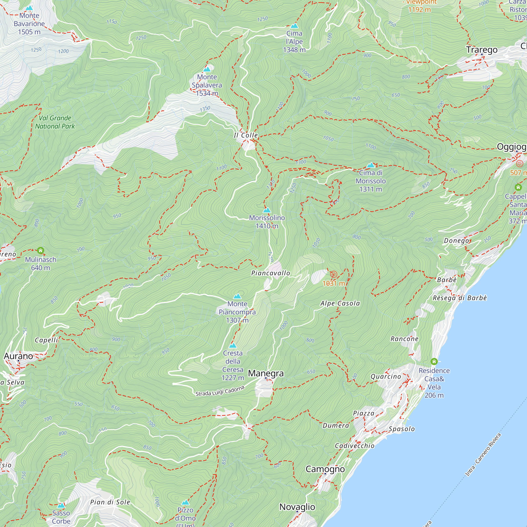 Ristorante Baita Piancavallo map