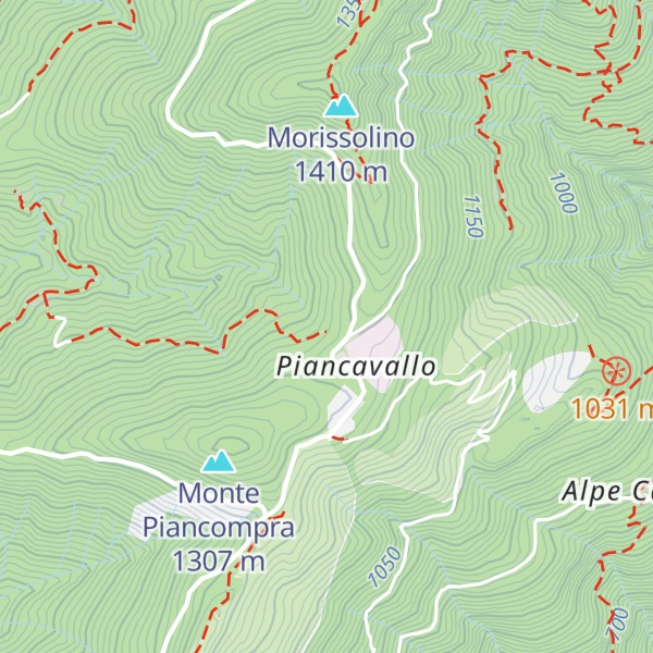Map of Ristorante Baita Piancavallo