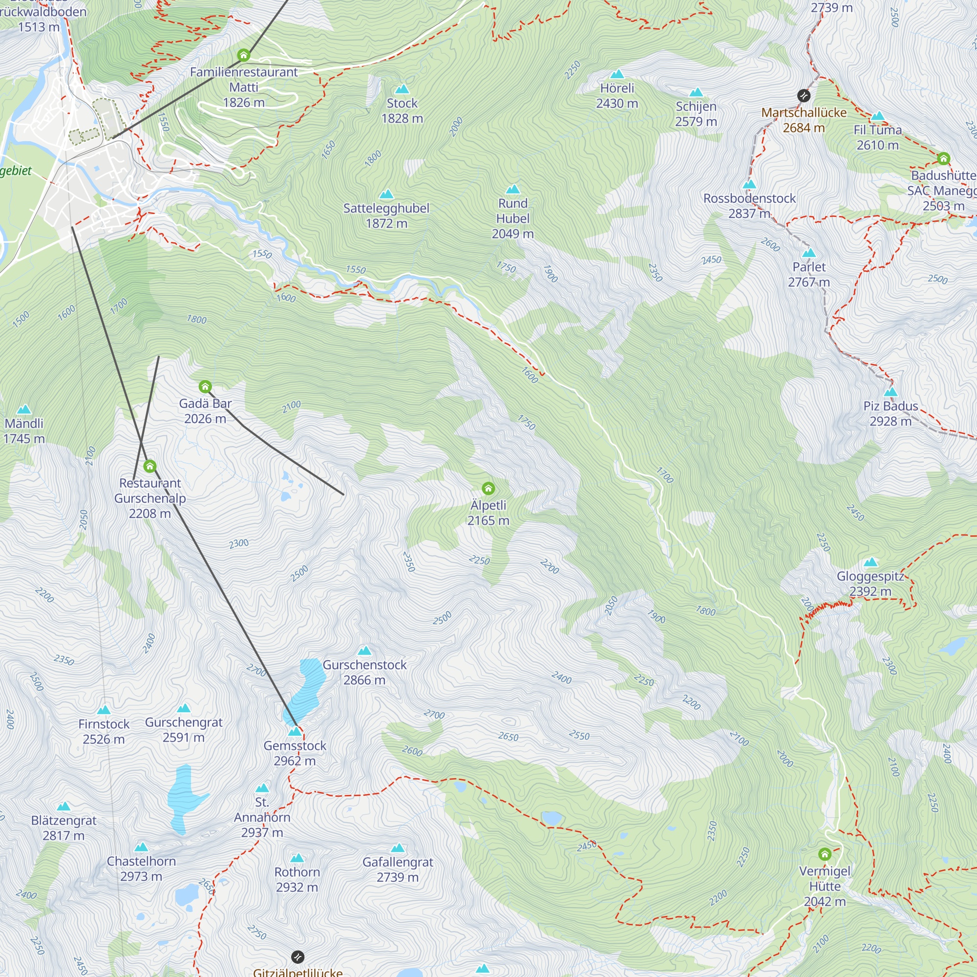 Älpetli map