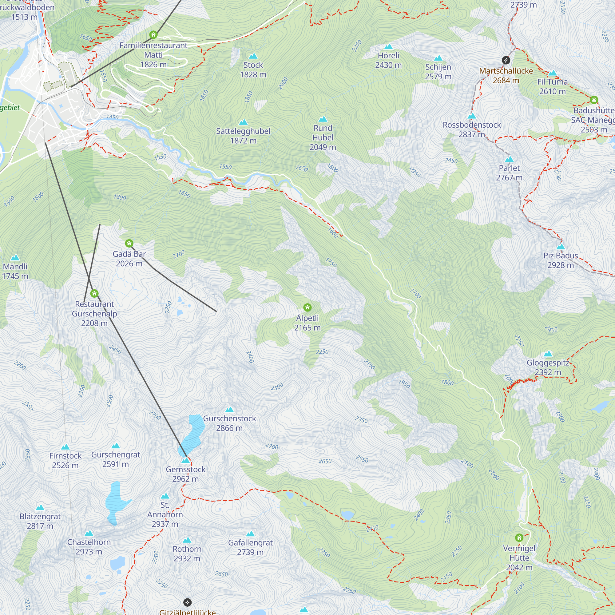 Älpetli map