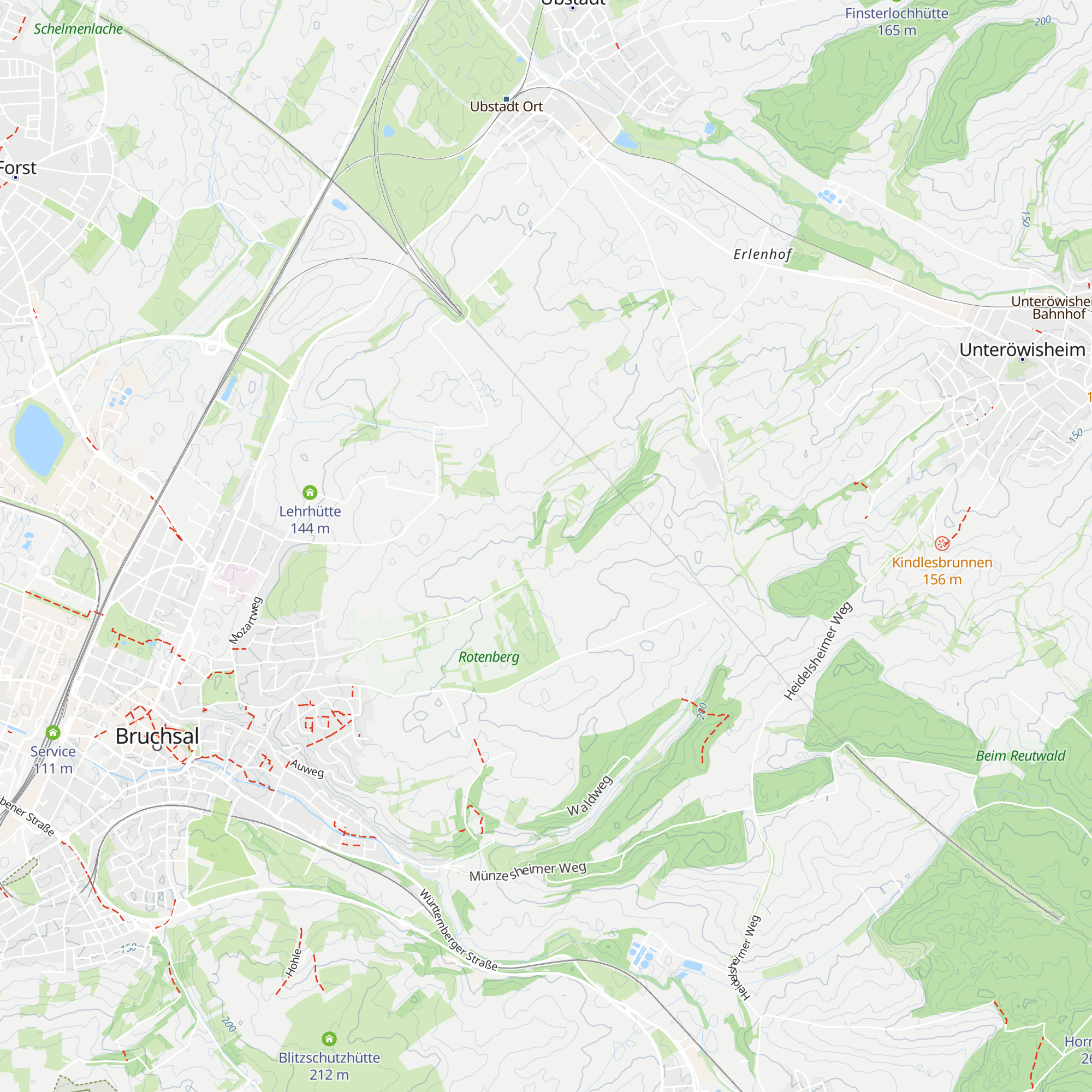 Naturdenkmal "Jagdhütte" map