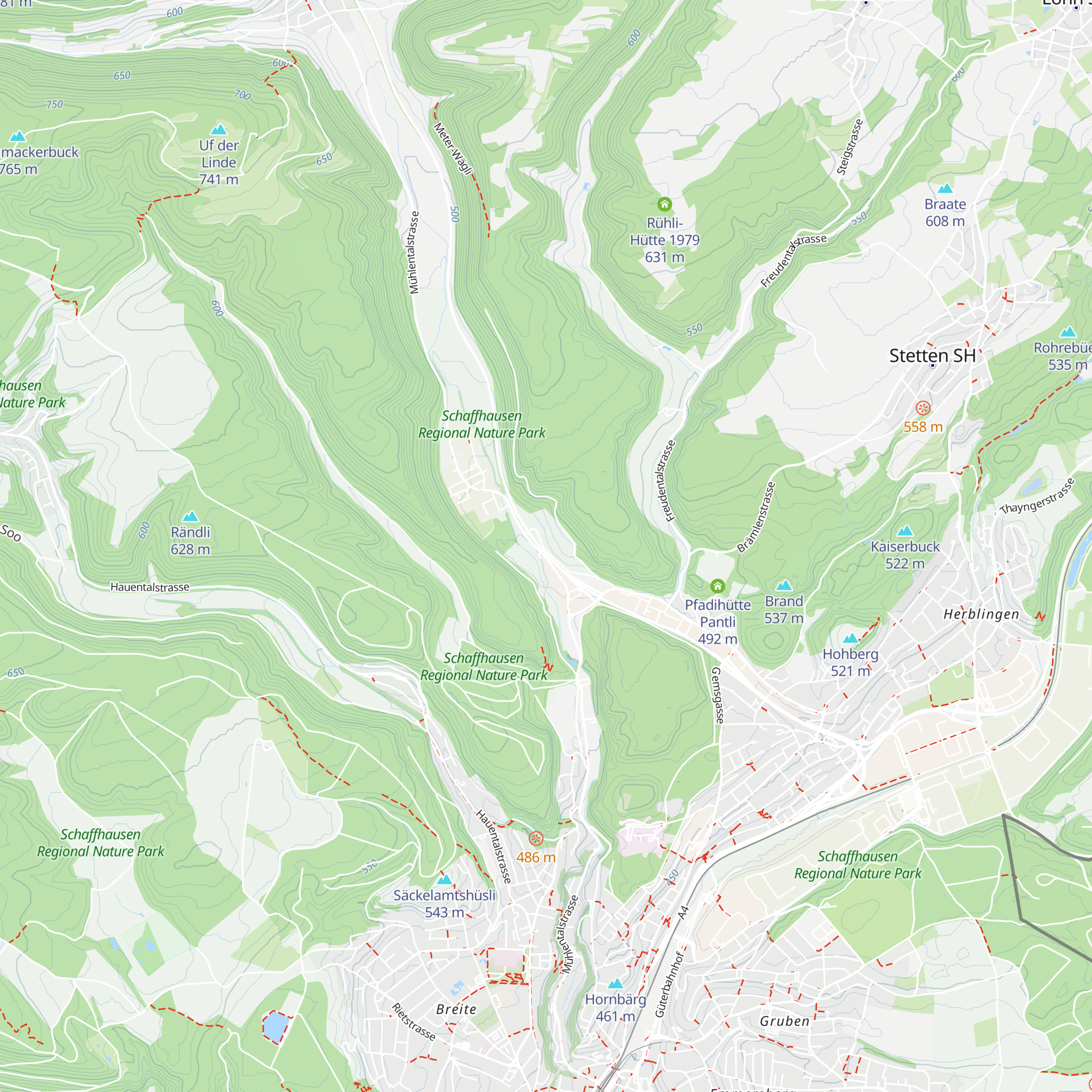Gasthof Ziegelhütte map