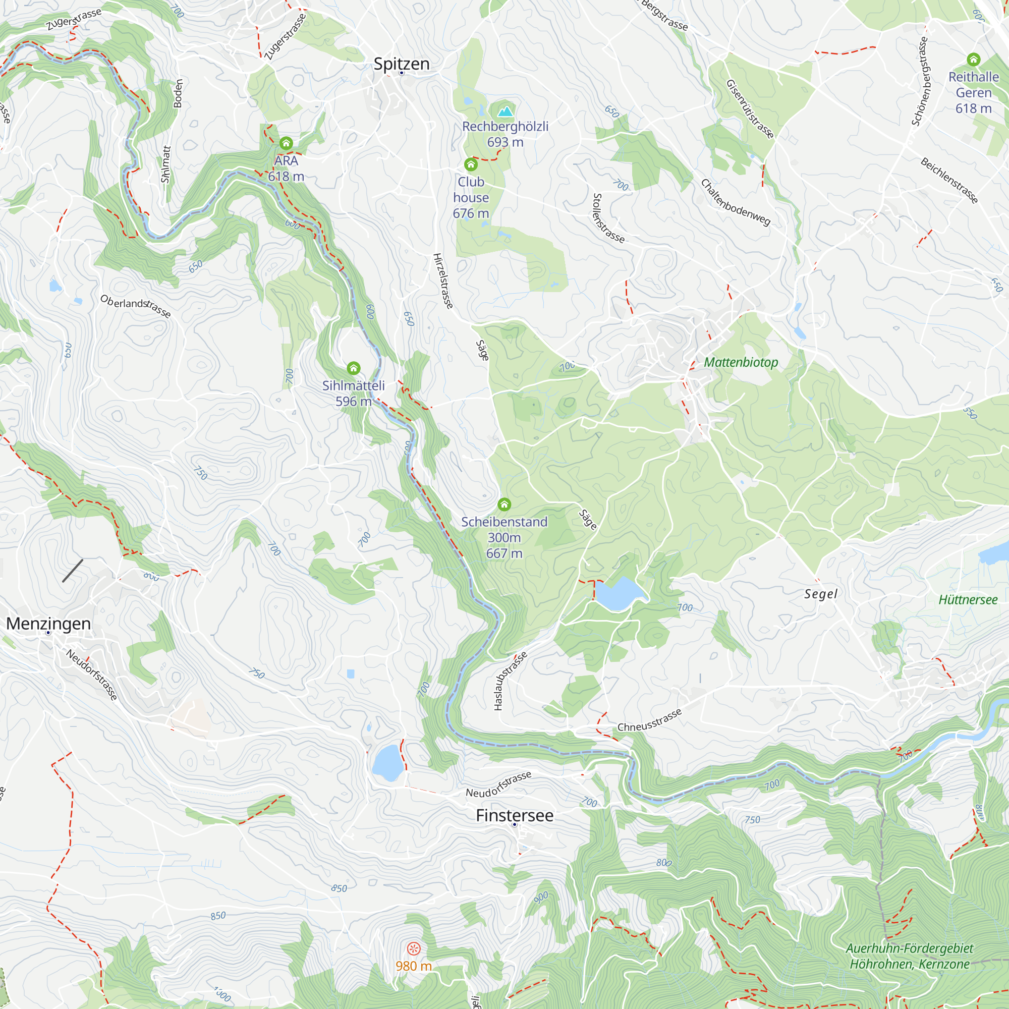 Scheibenstand 300m map