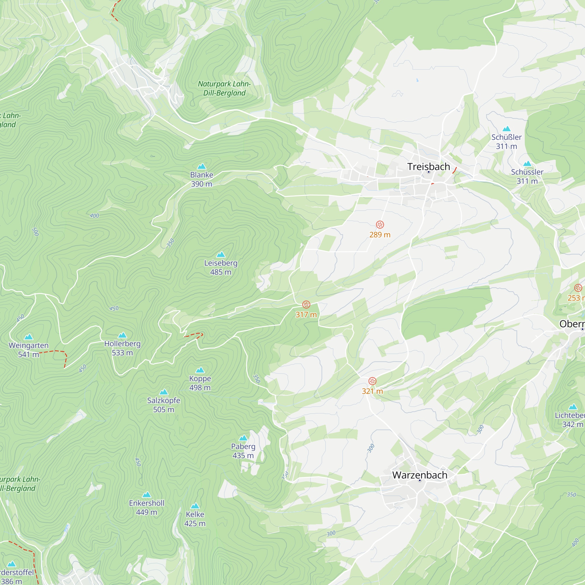 Gisonenhütte map