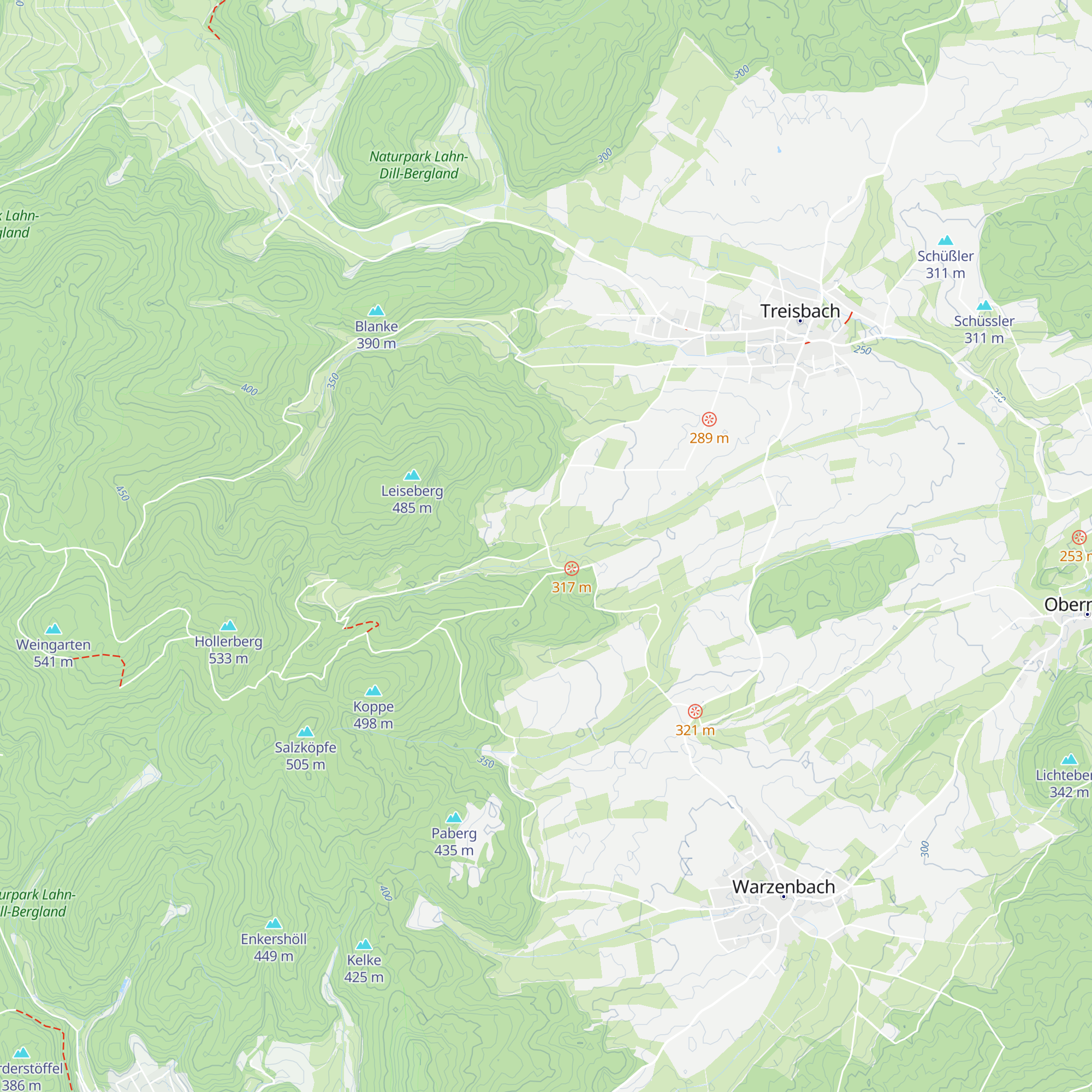 Gisonenhütte map