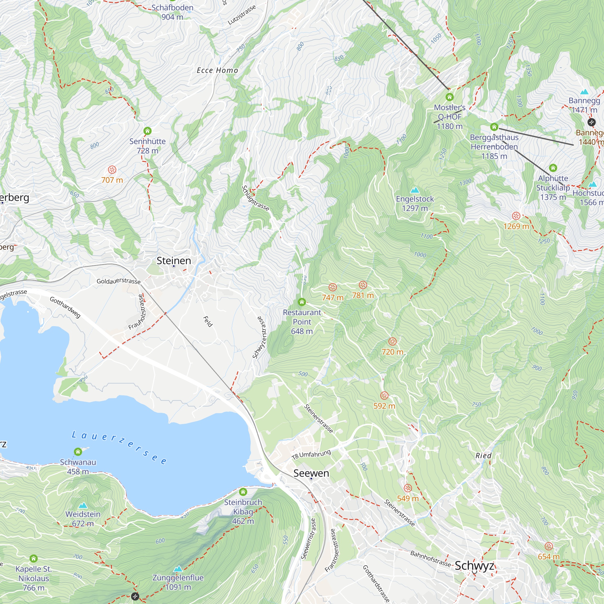 Restaurant Point map