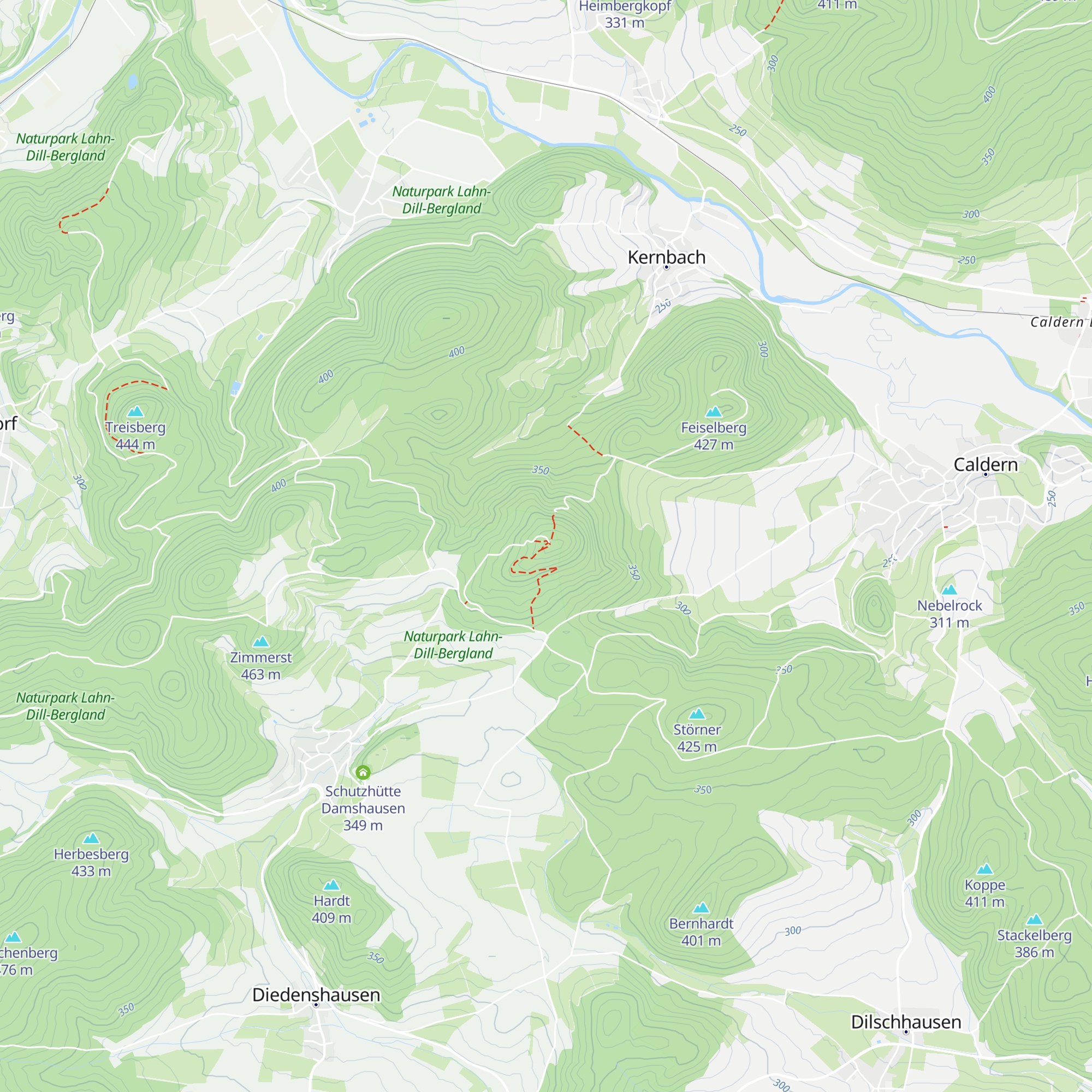 Rimberghütte map