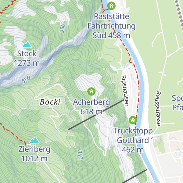 Map of Acherberg