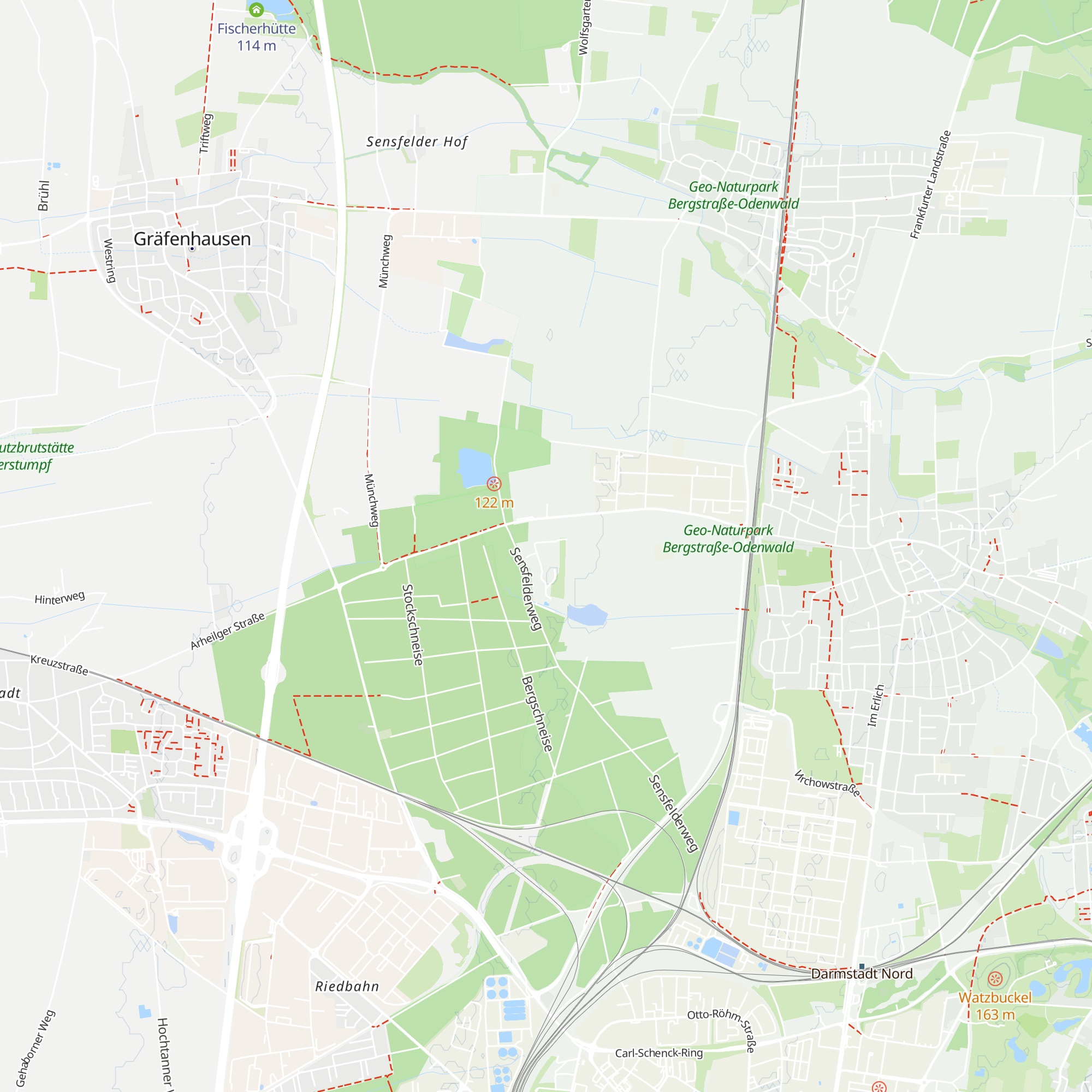 Jugendhütte map