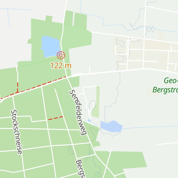 Map of Jugendhütte
