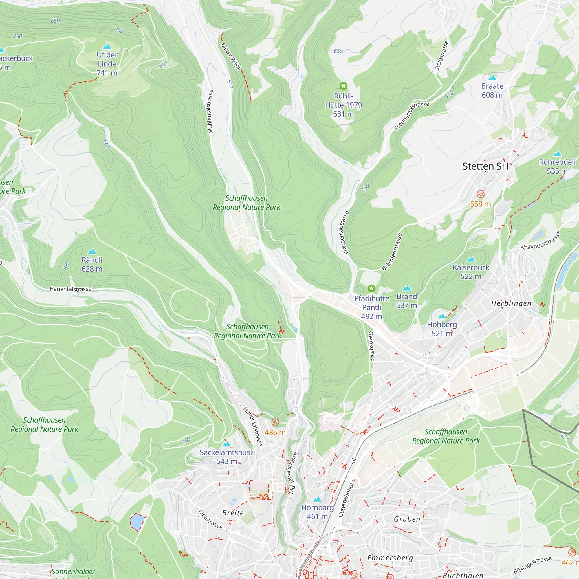 Funkerhütte map