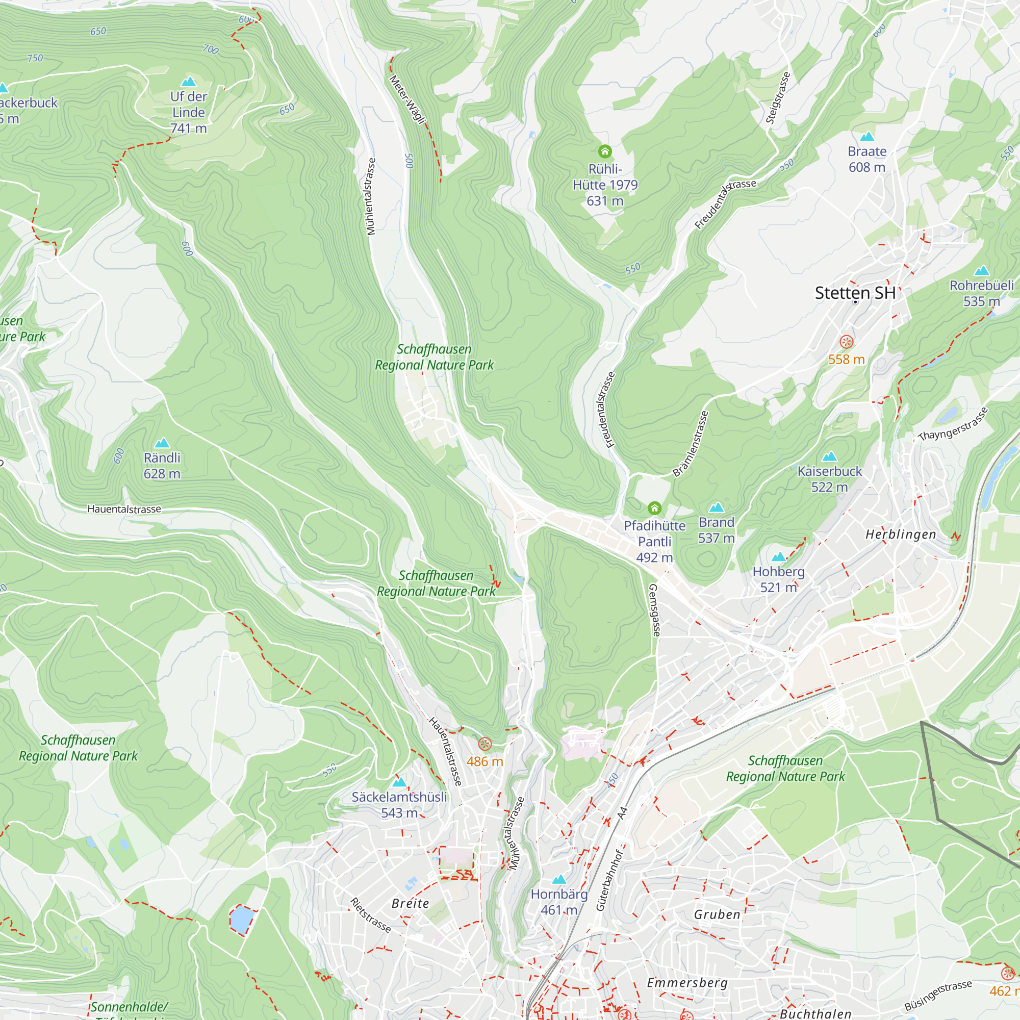 Funkerhütte map