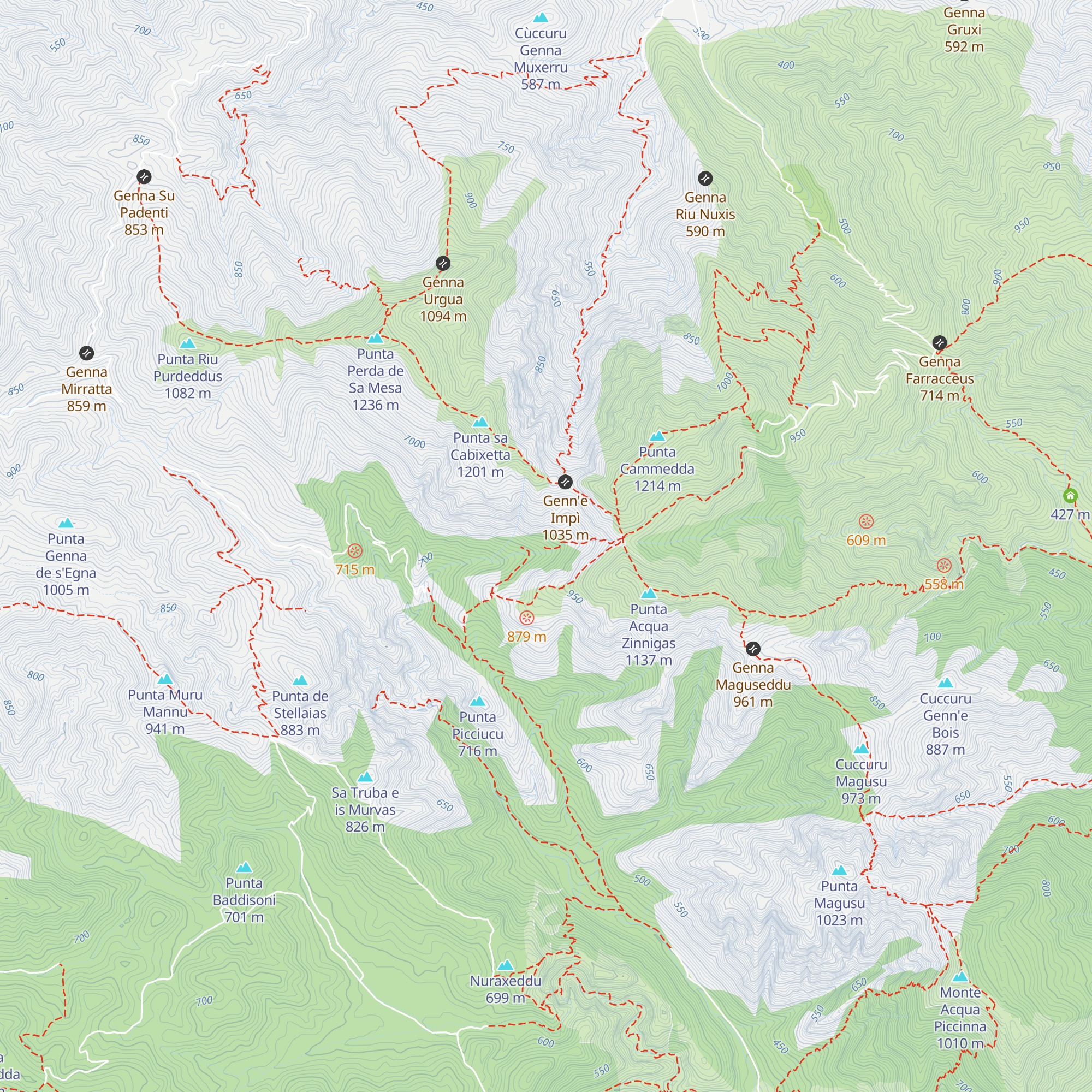 Baita genna Eidadi (privata) map