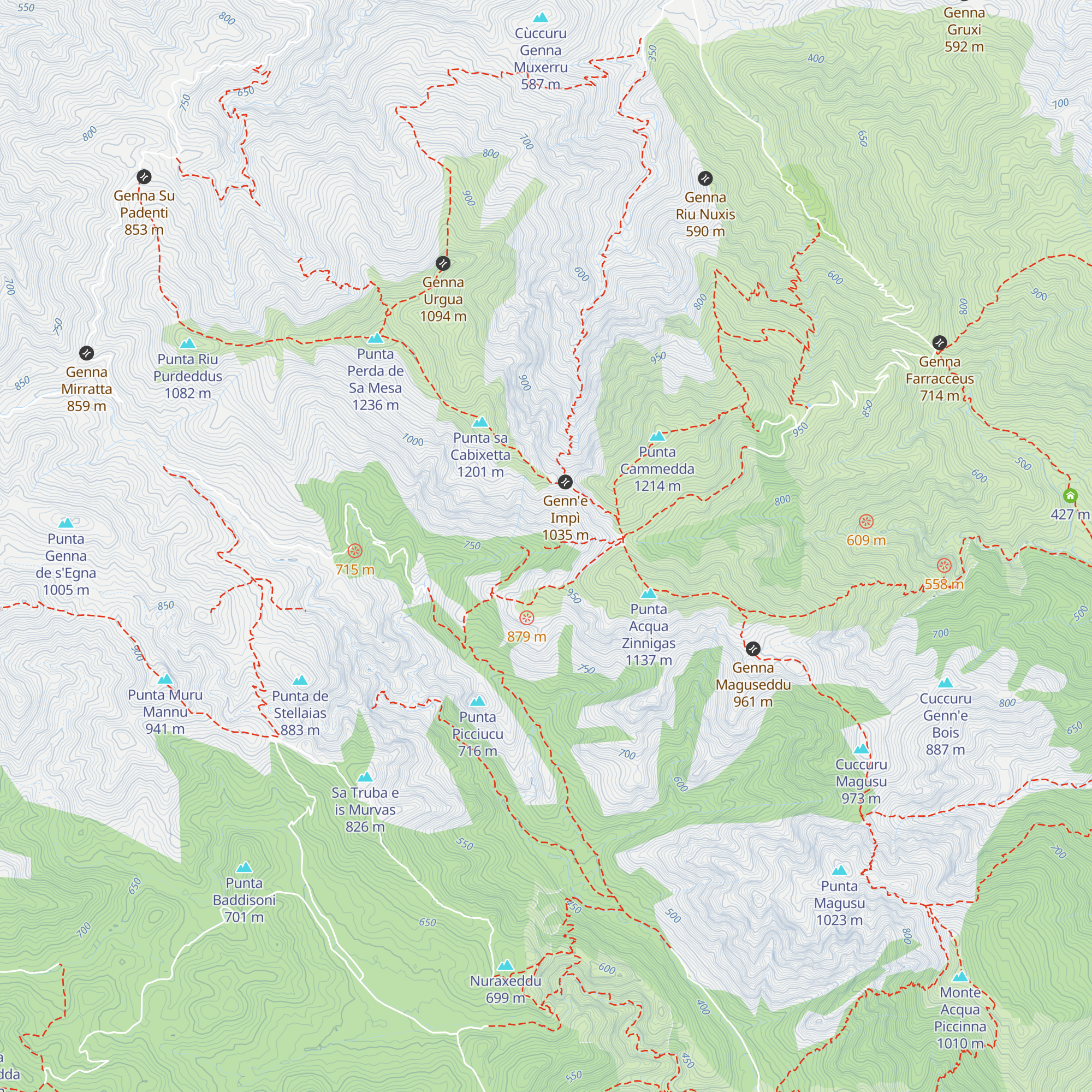 Baita genna Eidadi (privata) map