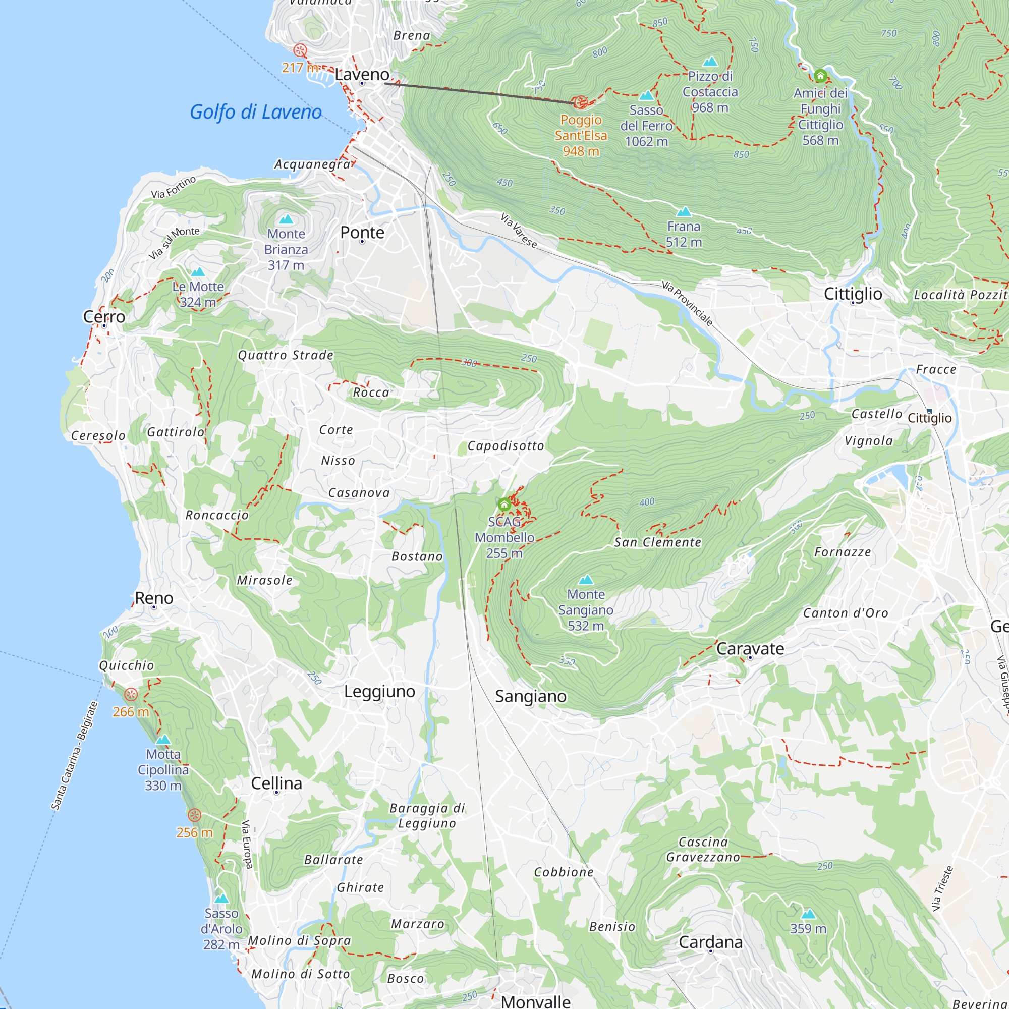 SCAG Mombello map