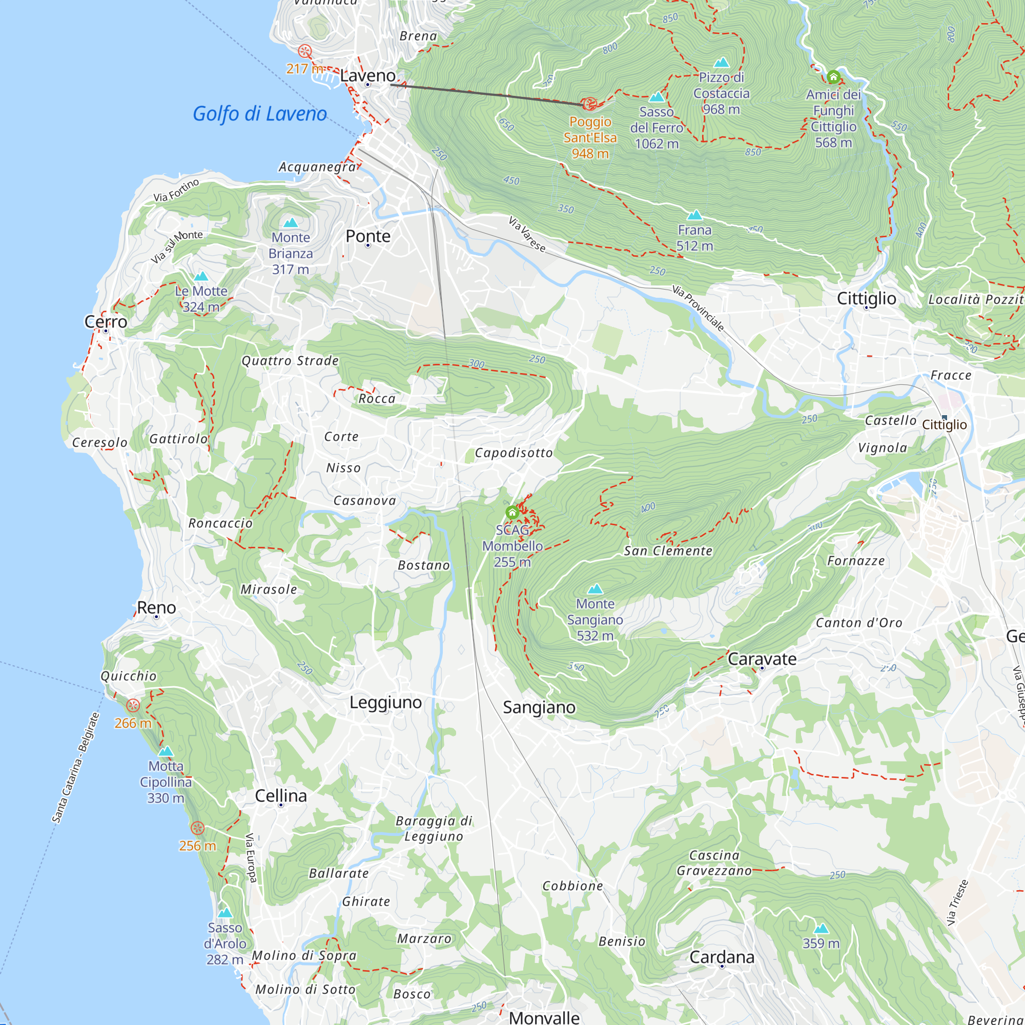 SCAG Mombello map