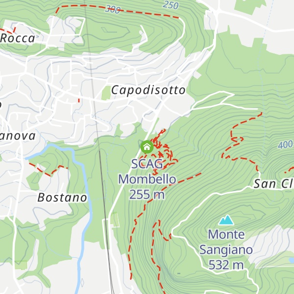 Map of SCAG Mombello