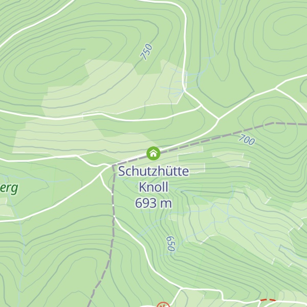 Map of Schutzhütte Knoll