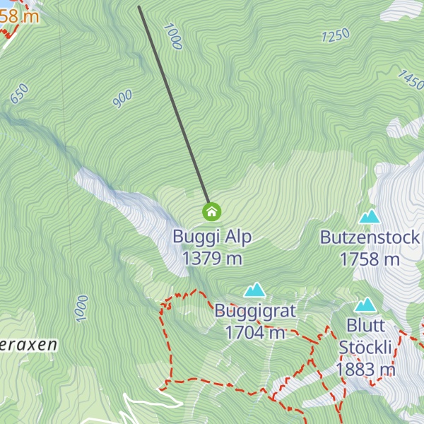 Map of Buggi Alp