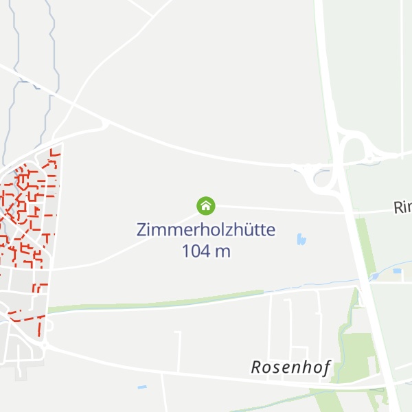 Map of Zimmerholzhütte