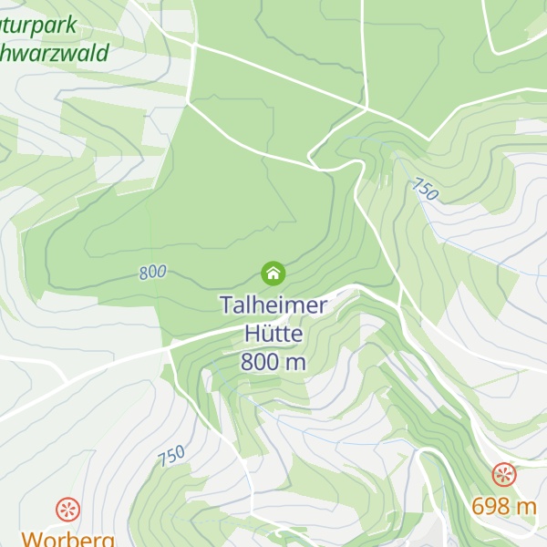 Map of Talheimer Hütte